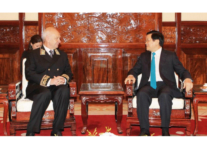 Đại sứ Nga Konstantin Vnukov và lần 'xông đất' mồng Một Tết nhà nguyên Chủ tịch nước Trương Tấn Sang